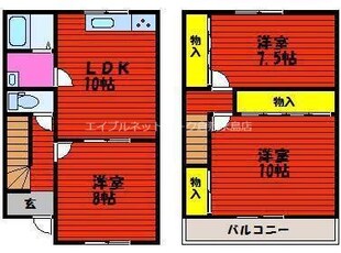 天城タウンハウスの物件間取画像